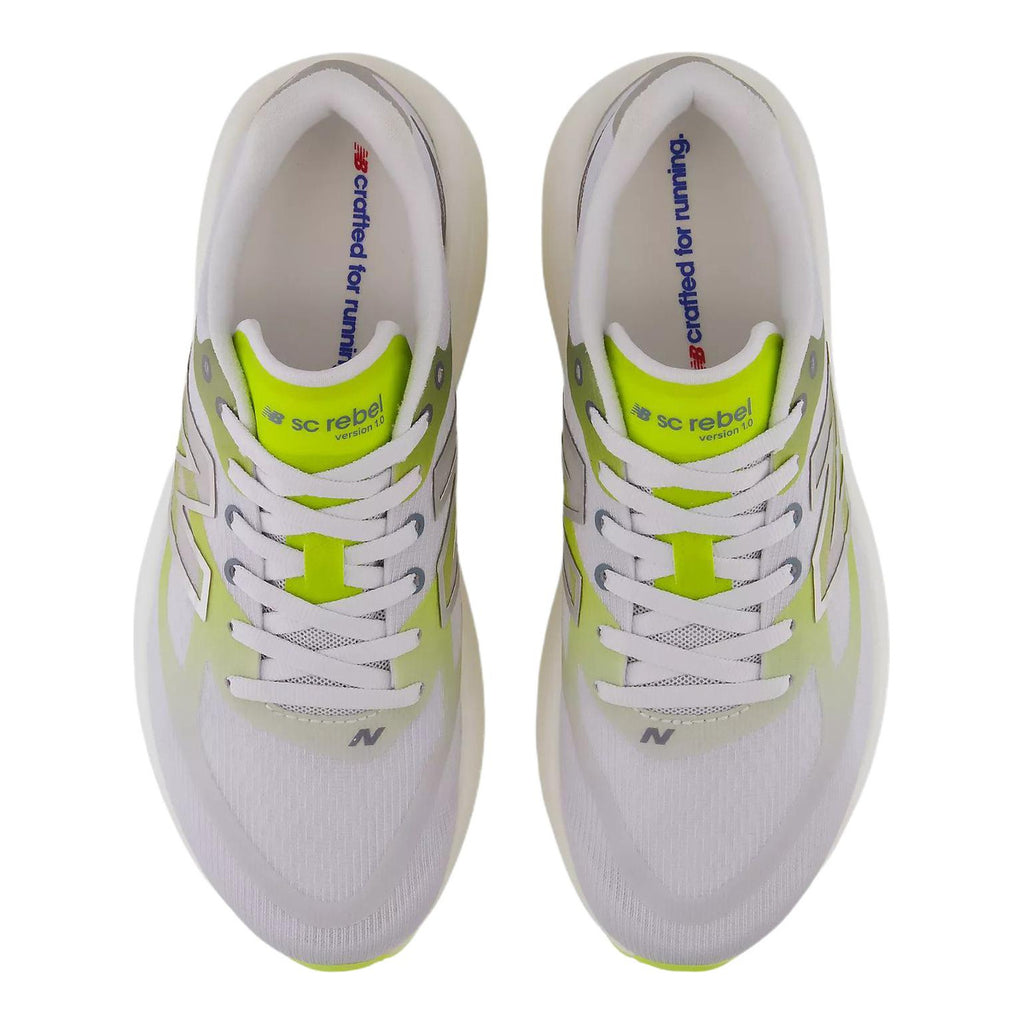 New Balance SuperComp Rebel V1 Unisex Running Shoes - Light Grey/Yellow