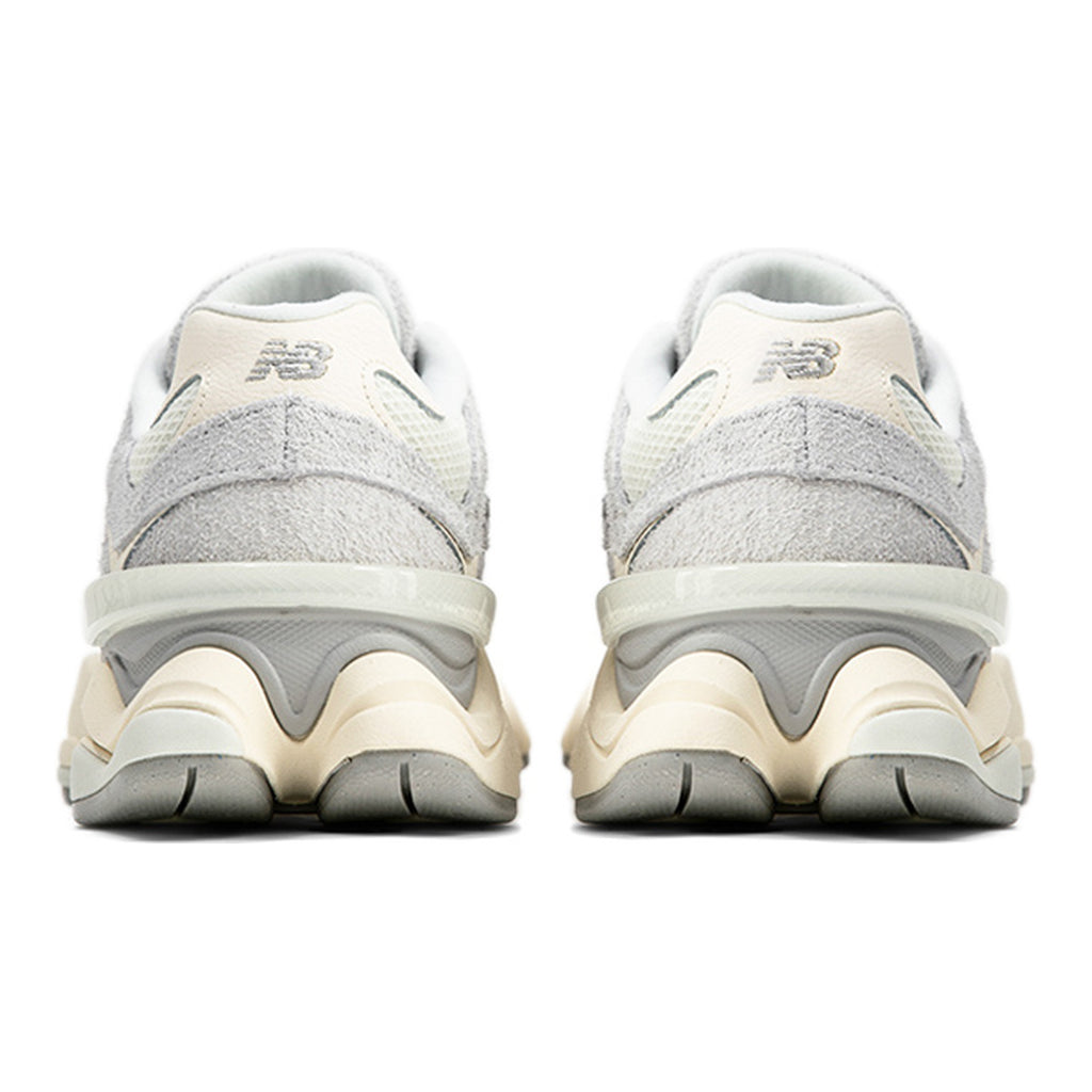 New Balance 9060 Unisex Chunky Suede Lifestyle Sneakers – Grey/White