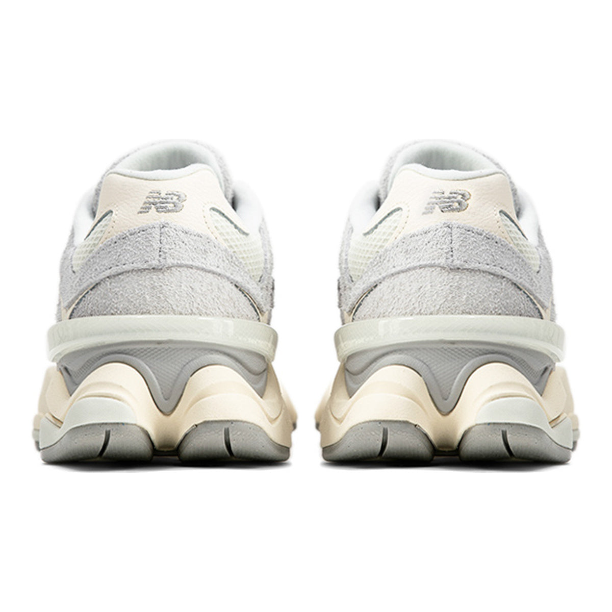 New Balance 9060 Unisex Chunky Suede Lifestyle Sneakers – Grey/White