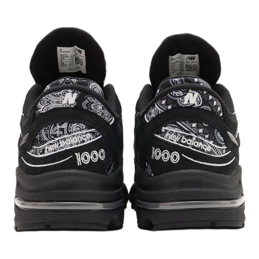 atmos x New Balance 1000 Bādhnū Men's Lifestyle Sneakers - Black/White