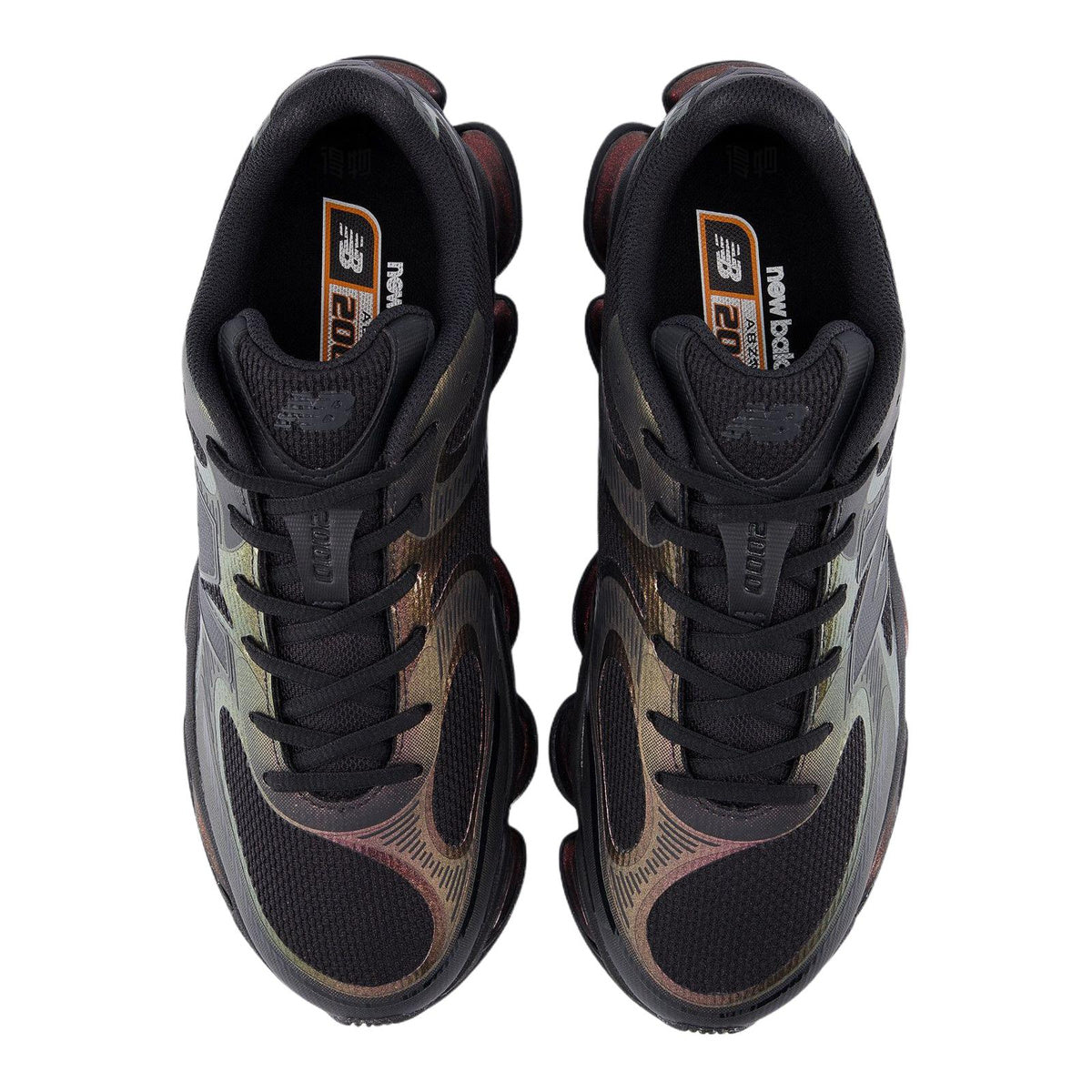 New Balance ABZORB 2000 Unisex Mesh Lifestyle Running Sneakers – Black/Iridescent