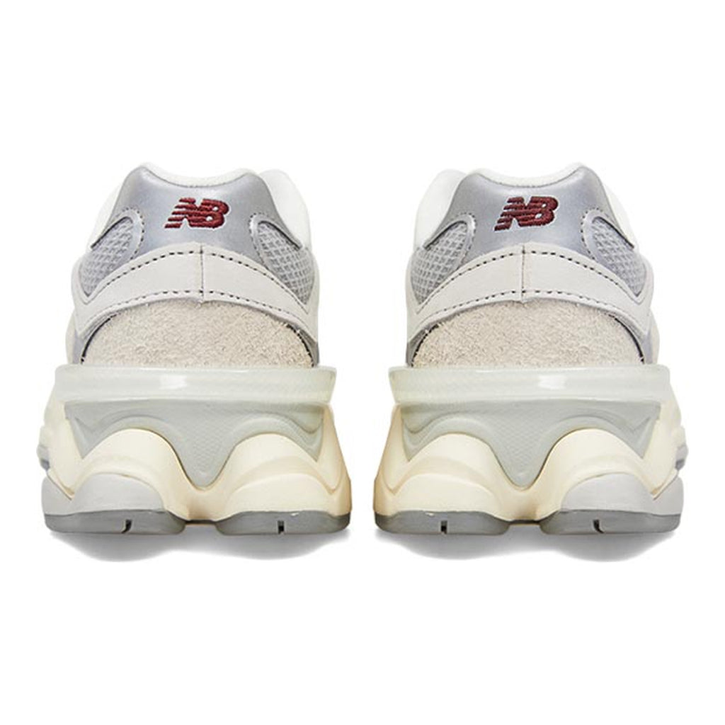 New Balance 9060 Unisex Chunky Suede Lifestyle Sneakers – Cream/Grey