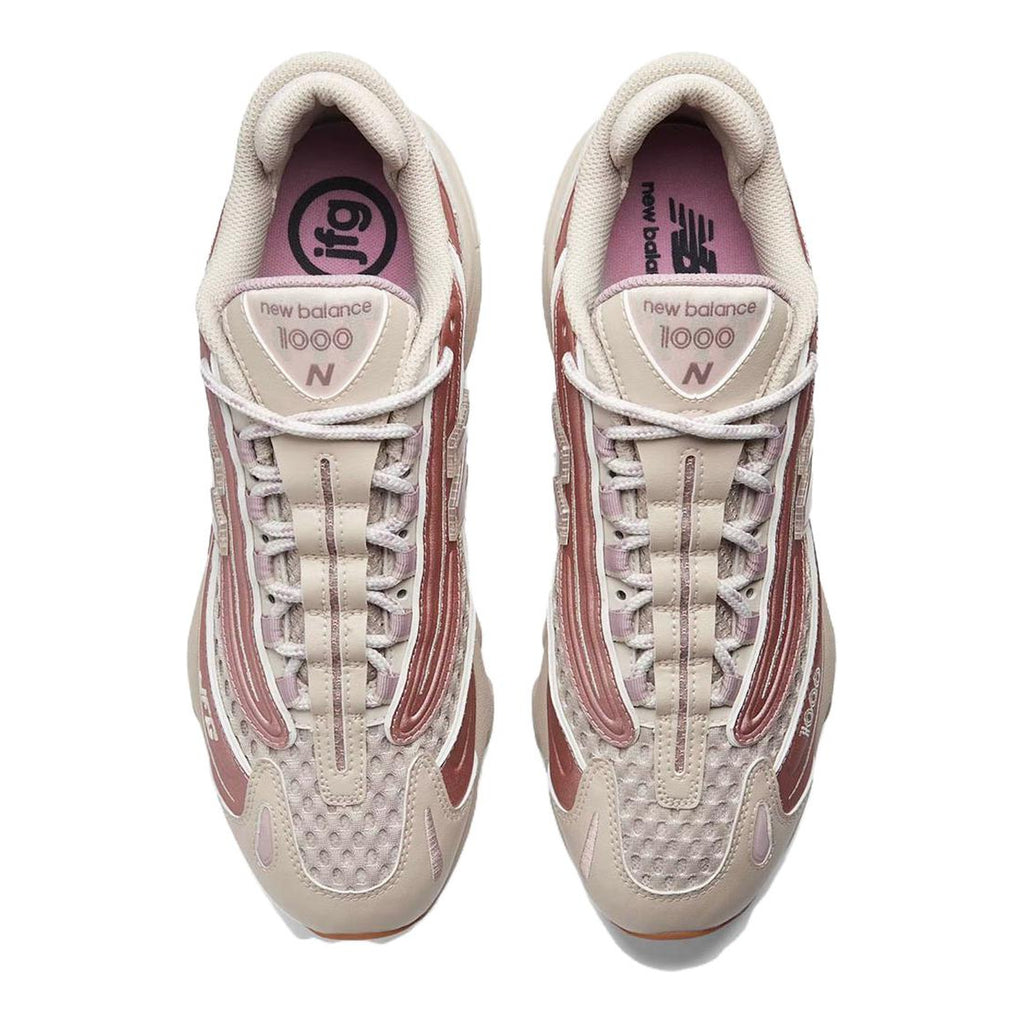 Joe Freshgoods x New Balance 1000 Unisex Lifestyle Sneakers – Cream/Dusty Rose