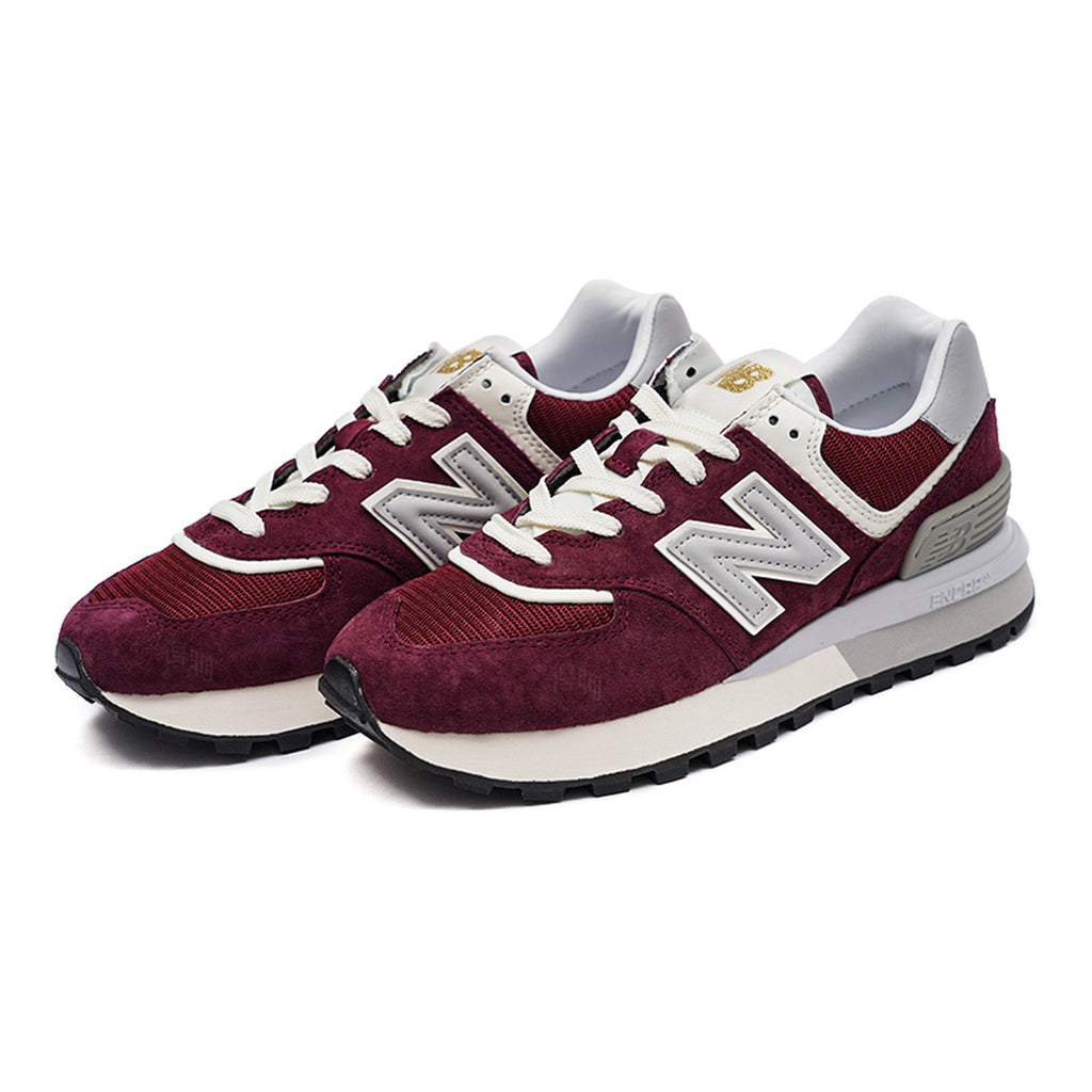 New Balance 574 Unisex Lifestyle Sneakers - Burgundy