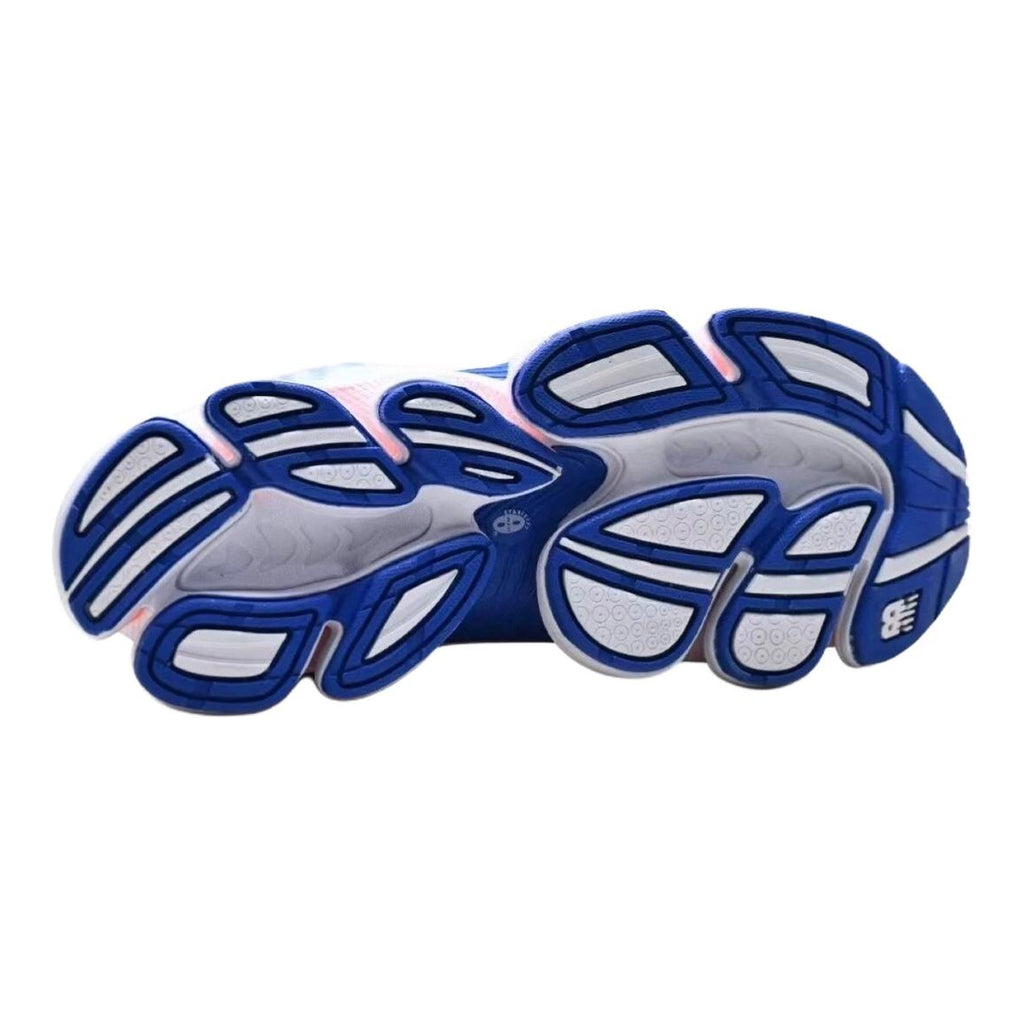 New Balance ABZORB 2000 Unisex Mesh Lifestyle Running Sneakers – White/Royal Blue/Orange