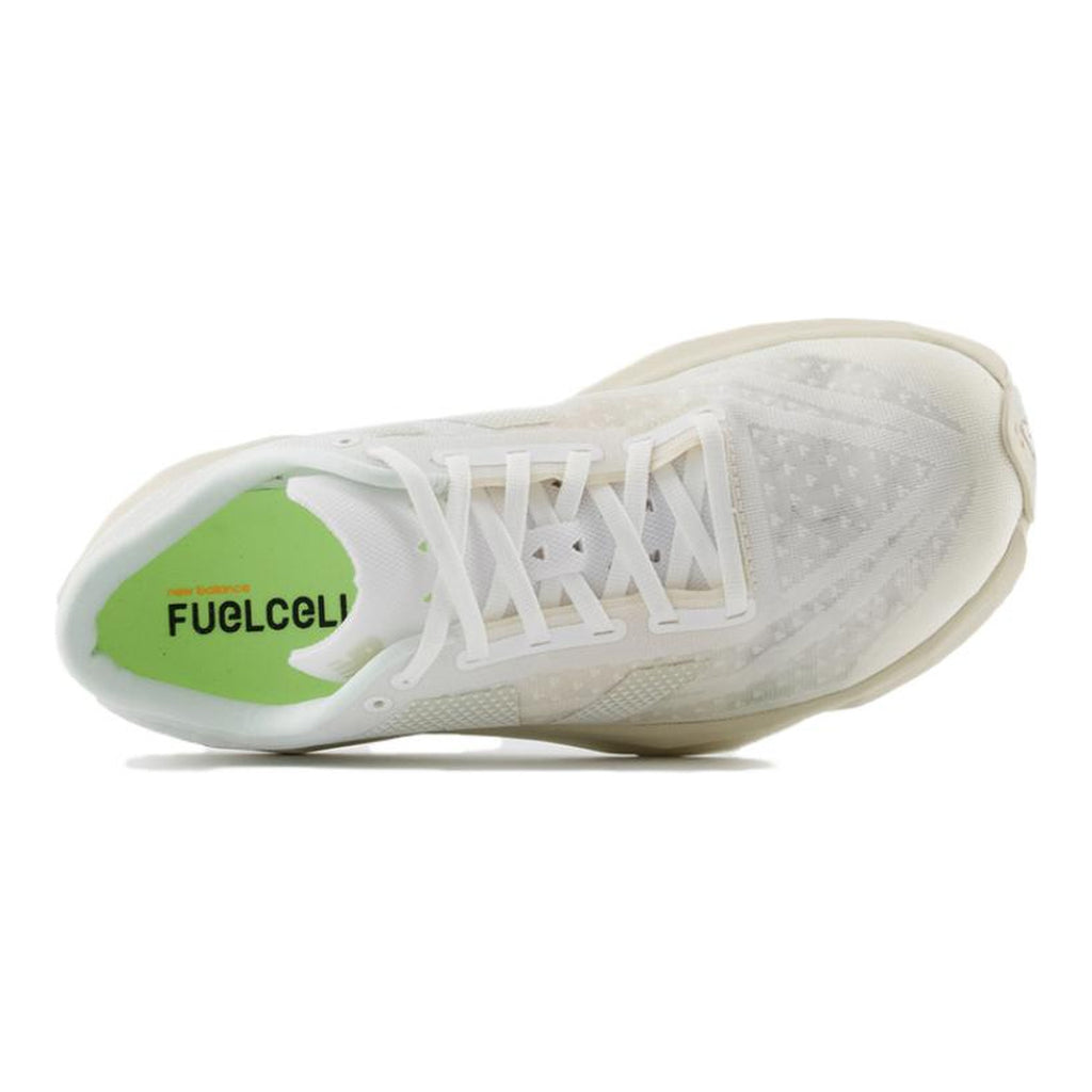 New Balance FuelCell Rebel v4 Unisex Lightweight Running Shoes – Triple White