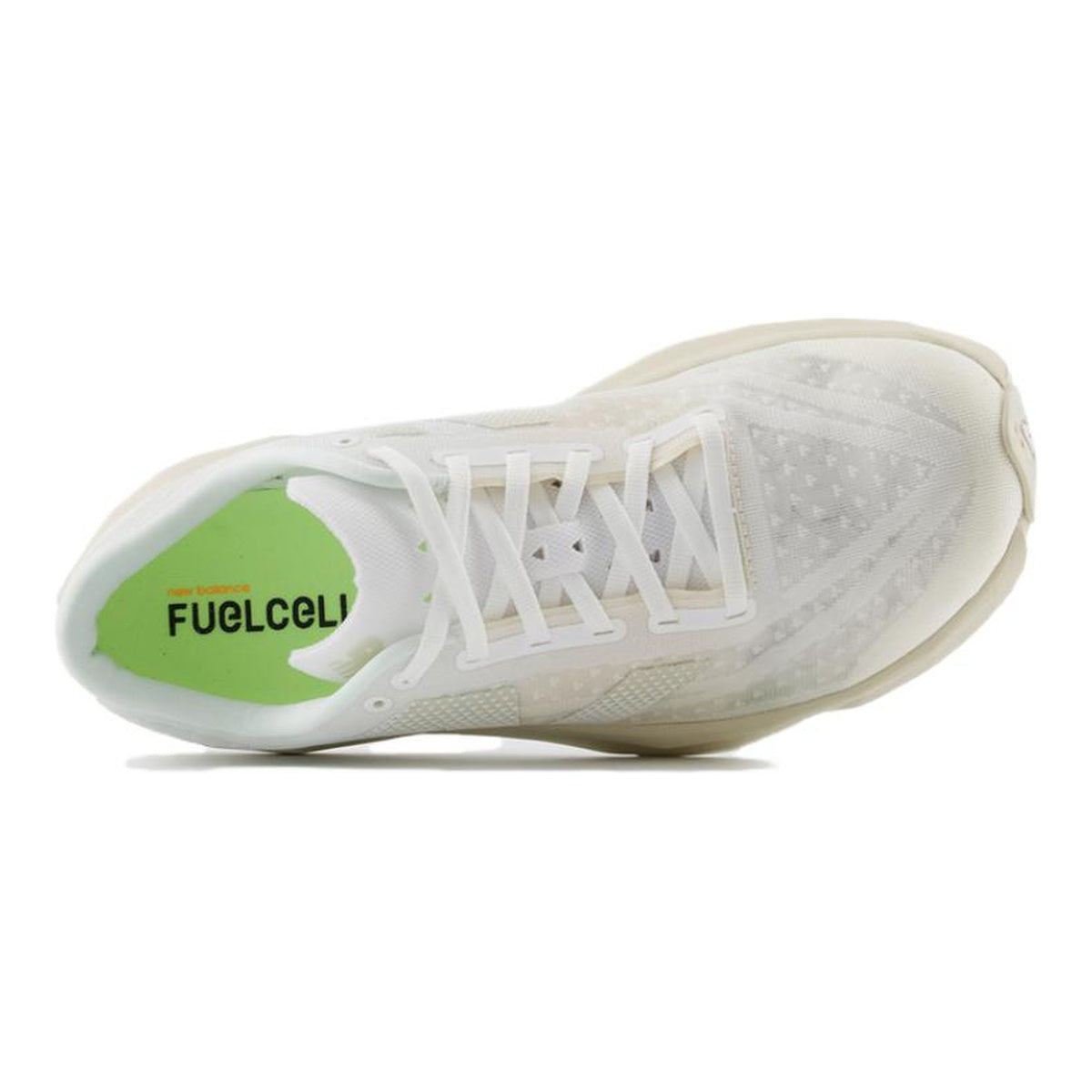 New Balance FuelCell Rebel v4 Unisex Lightweight Running Shoes – Triple White
