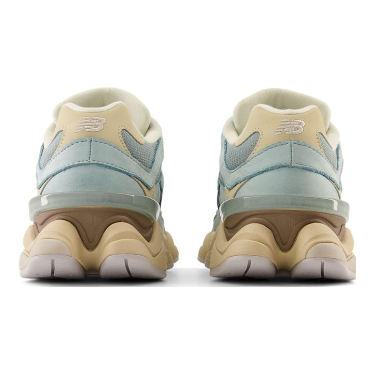 New Balance 9060 Unisex Chunky Suede Lifestyle Sneakers – Blue/Cream