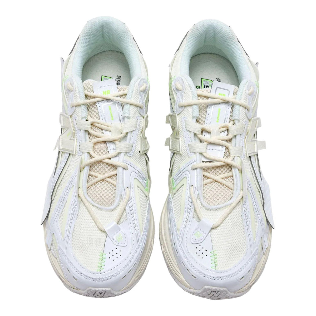 New Balance 1906A Unisex Mesh Lifestyle Running Sneakers – Cream/Green