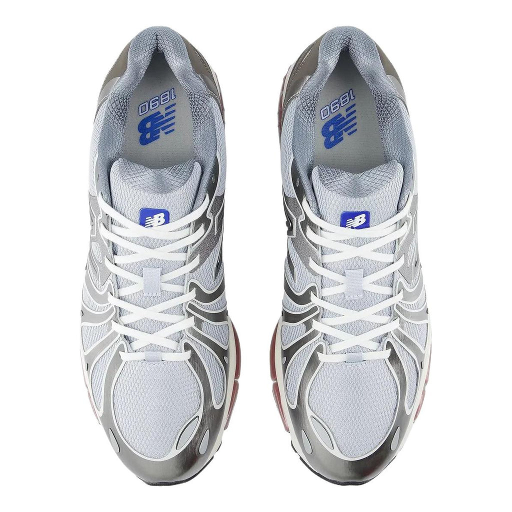 New Balance 1890 Unisex Mesh Lifestyle Running Sneakers – Silver Metallic/Pink