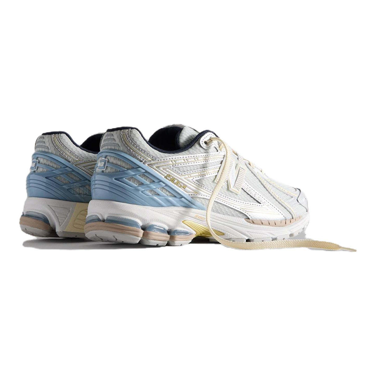 Kith x New Balance 1906R Unisex Mesh Lifestyle Running Sneakers – White/Blue