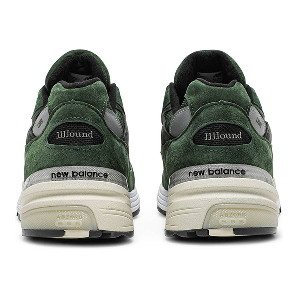 JJJJound x New Balance 992 Unisex Suede Lifestyle Sneakers – Green