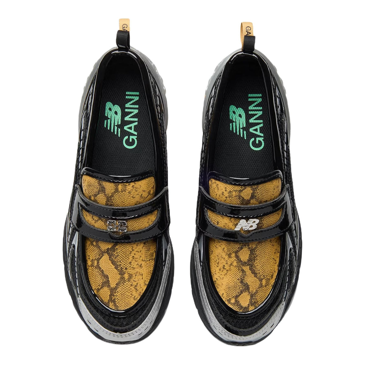 GANNI x New Balance 1906L Taylor Swift Unisex Loafers - Black/Brown