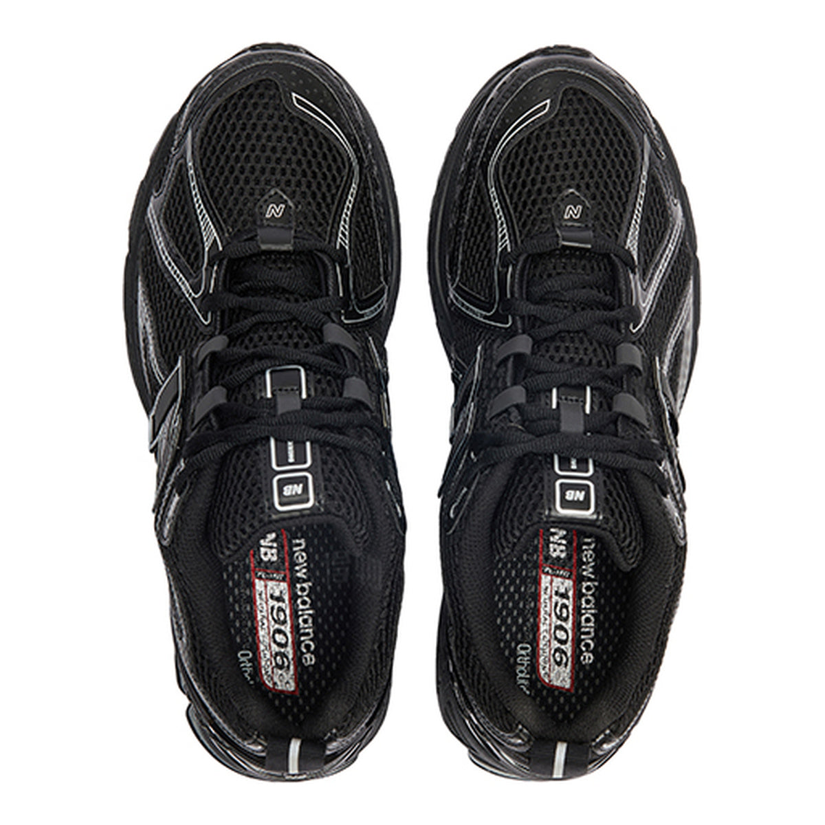 New Balance 1906R Unisex Mesh Lifestyle Running Sneakers – Black/Silver Metallic