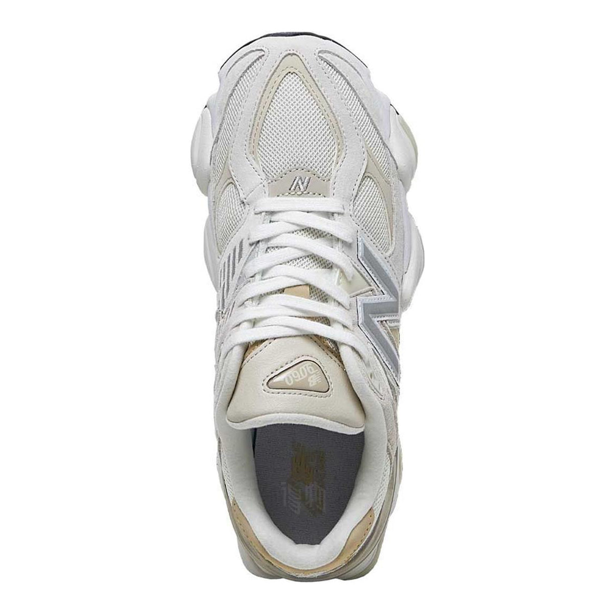 New Balance 9060 Unisex Chunky Suede Lifestyle Sneakers – Off White/Sand