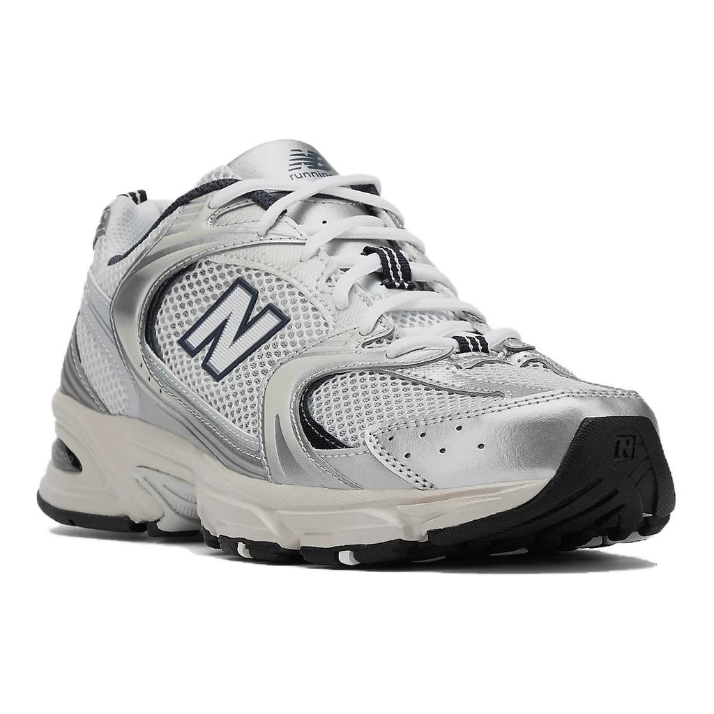 New Balance 530 Unisex Cushioned Lifestyle Running Shoes – Off-White/Silver