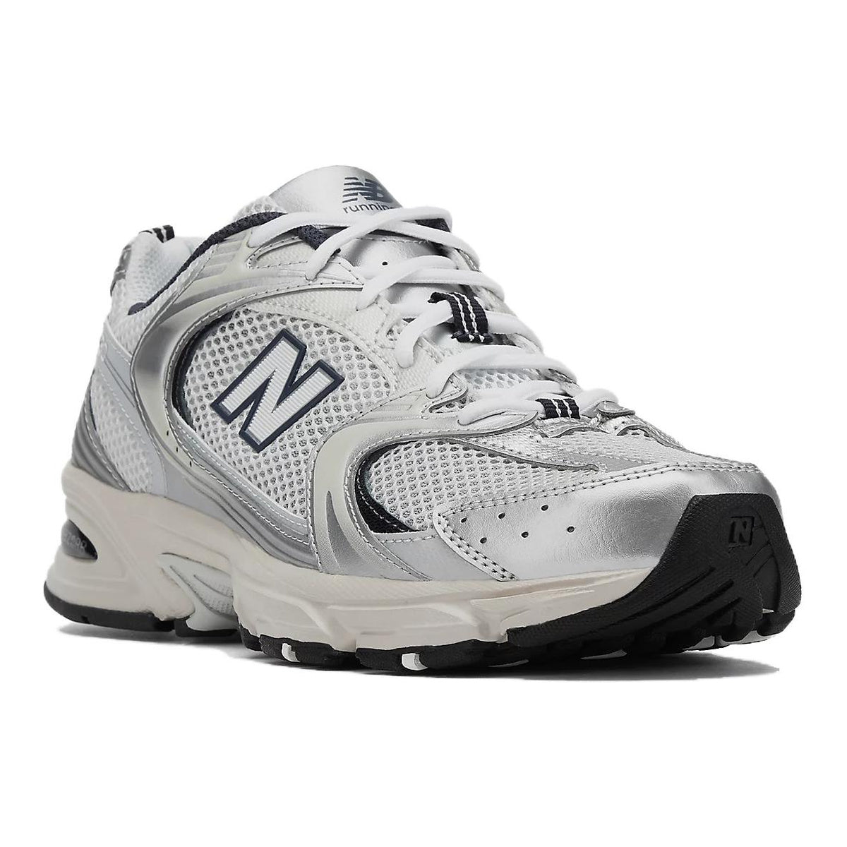 New Balance 530 Unisex Cushioned Lifestyle Running Shoes – Off-White/Silver