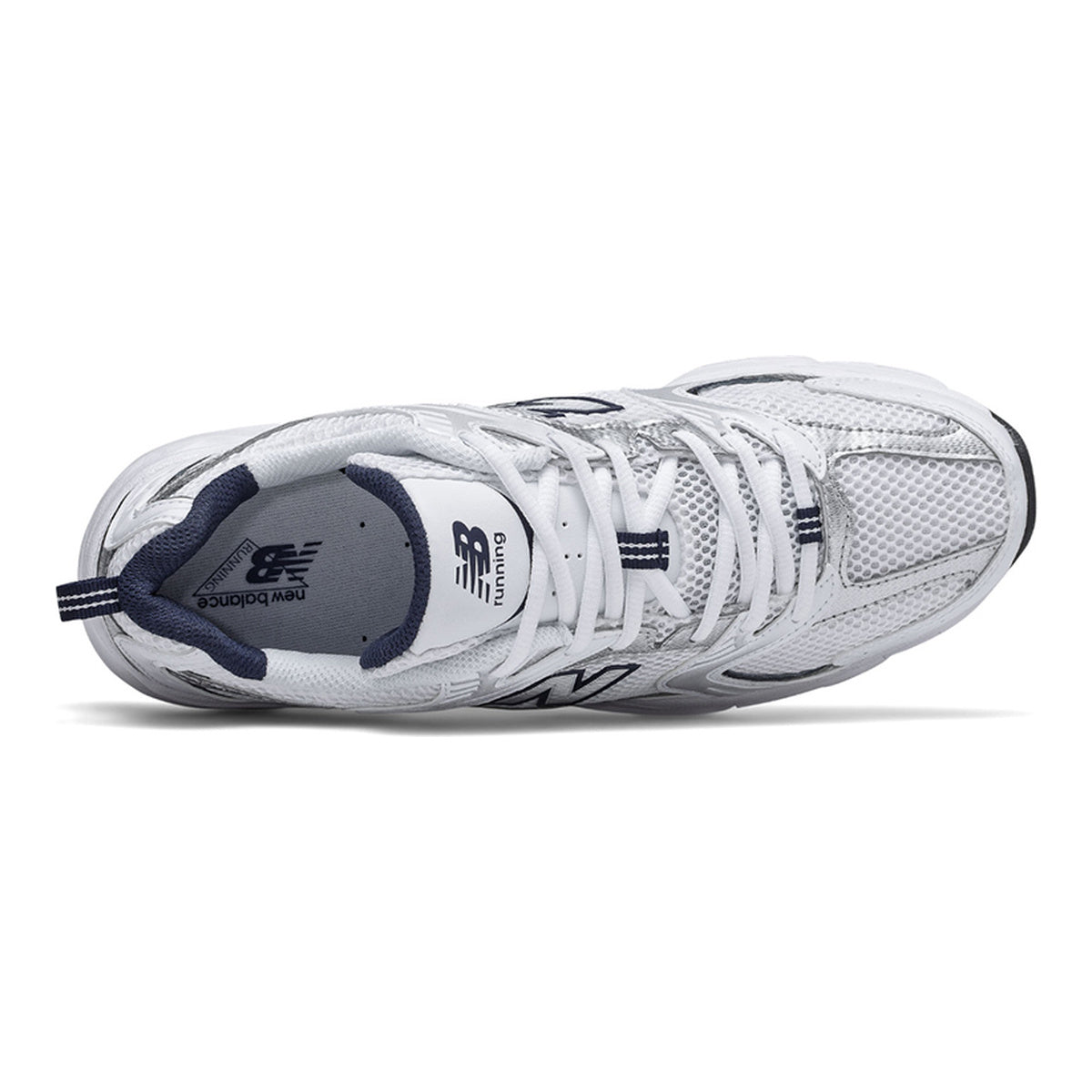 New Balance 530 Unisex Classic Retro Lifestyle Sneakers – White/Silver