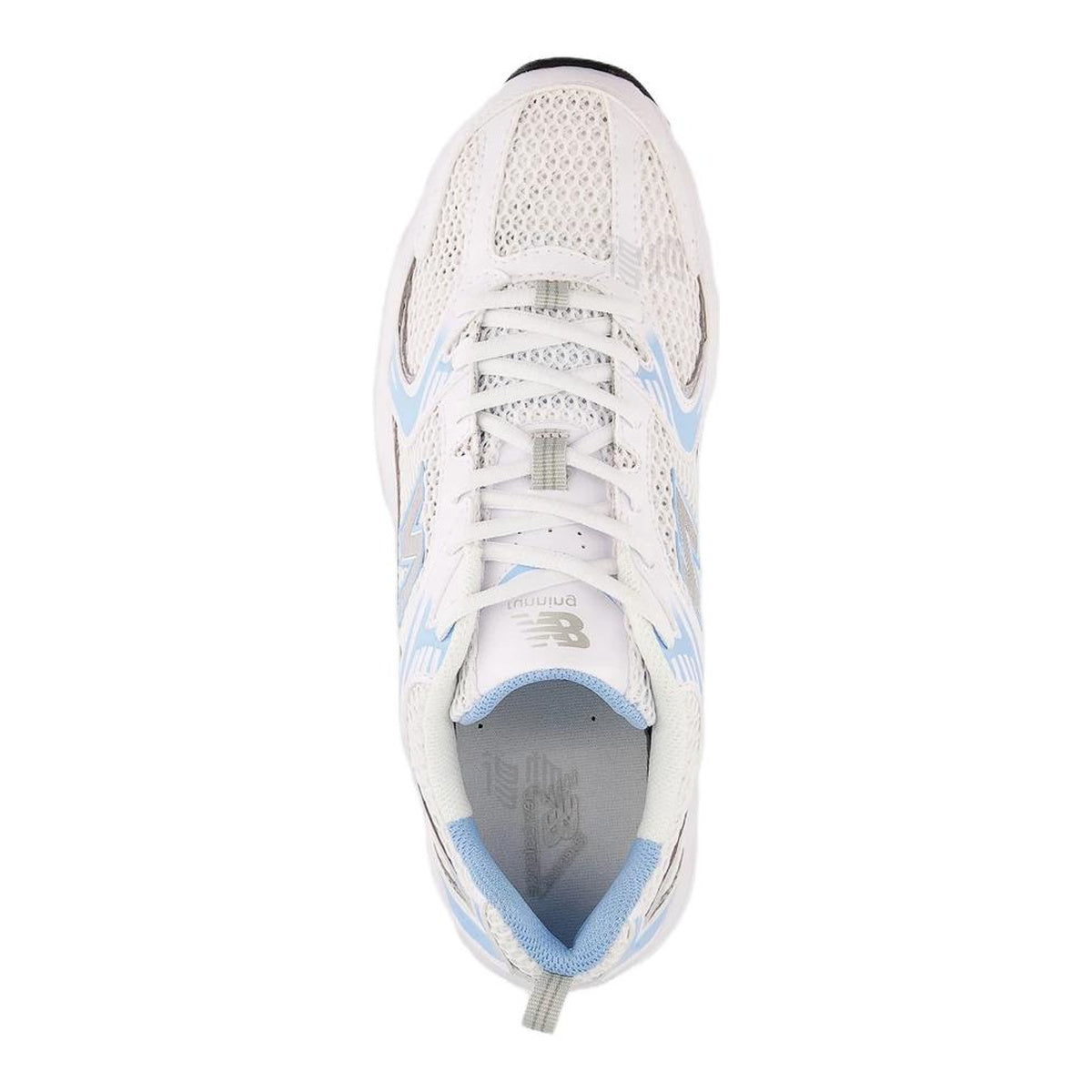 New Balance 530 Unisex Breathable Low-Top Running Shoes – White/Blue