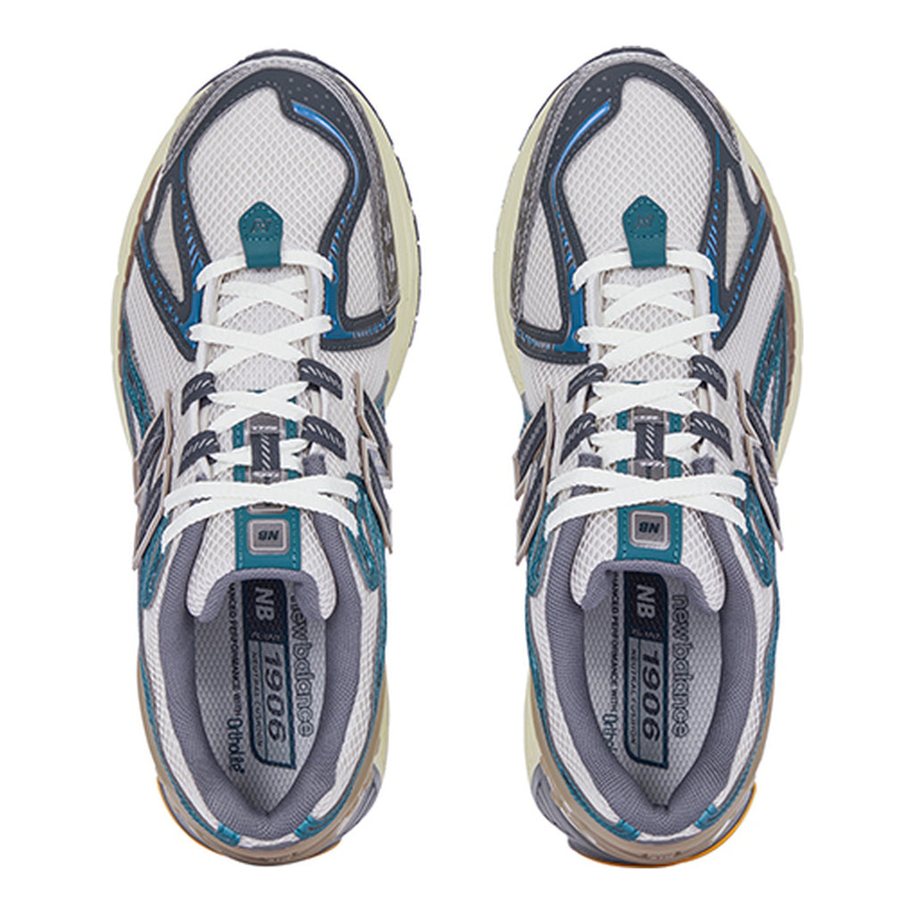 New Balance 1906R Unisex Mesh Lifestyle Running Sneakers – Sea Salt/Teal