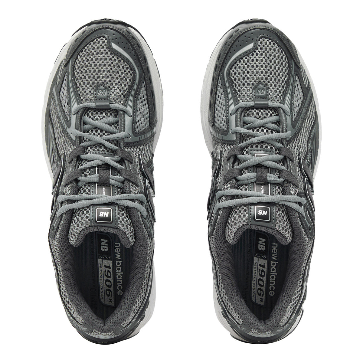 New Balance 1906R Unisex Mesh Lifestyle Running Sneakers – Grey/White