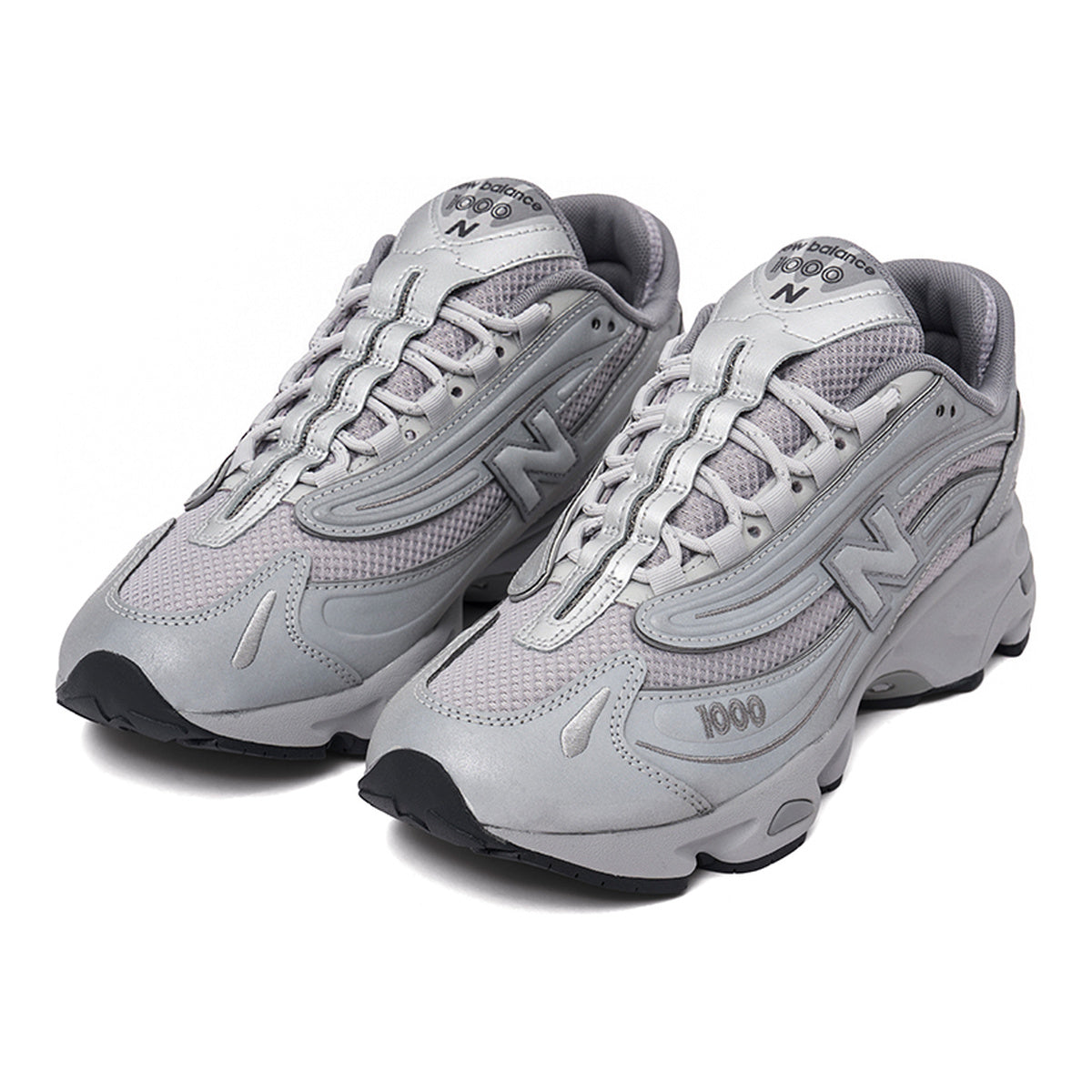 New Balance 1000 Men's Running Shoes - Grey/Silver