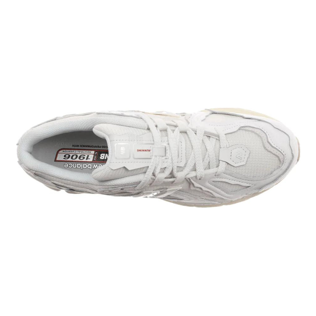 New Balance 1906D Unisex Mesh Lifestyle Running Sneakers – Triple White