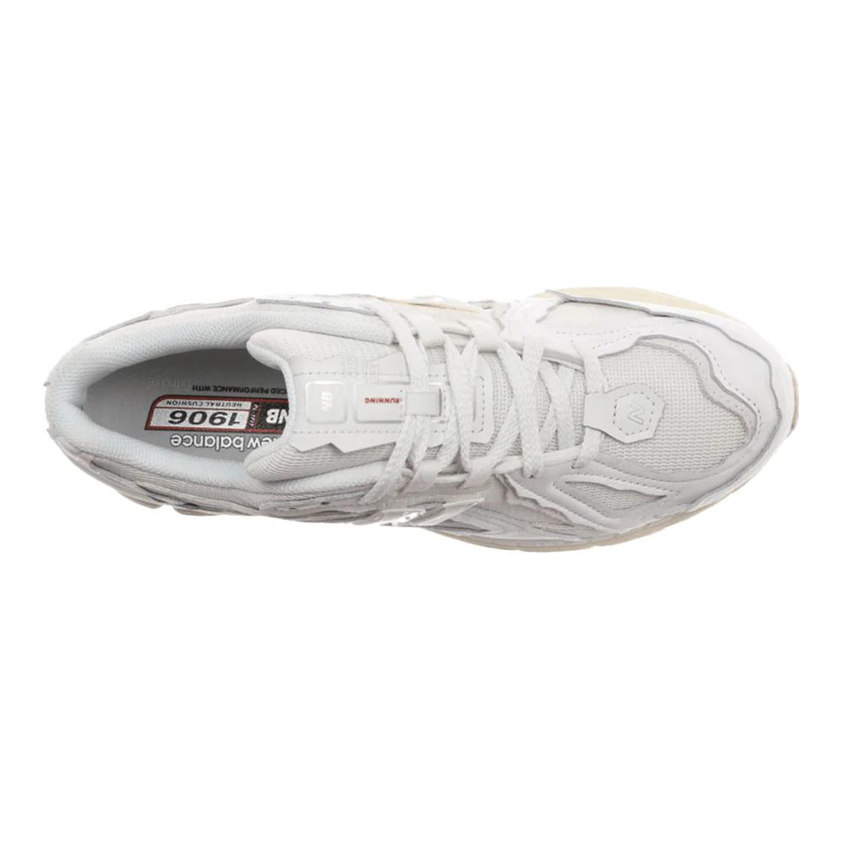 New Balance 1906D Unisex Mesh Lifestyle Running Sneakers – Triple White