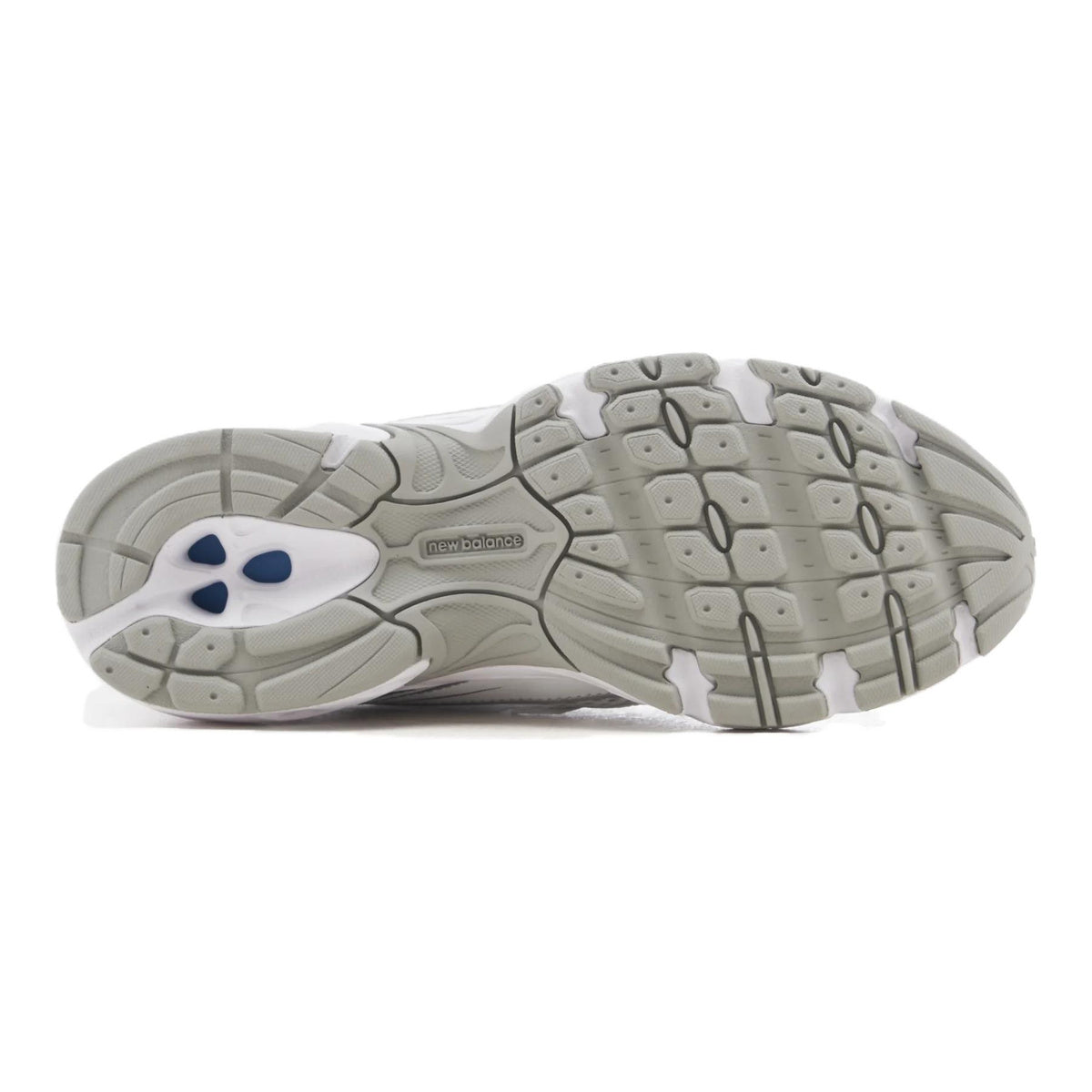 New Balance 740 Unisex Mesh Running Shoes – Triple White/Grey