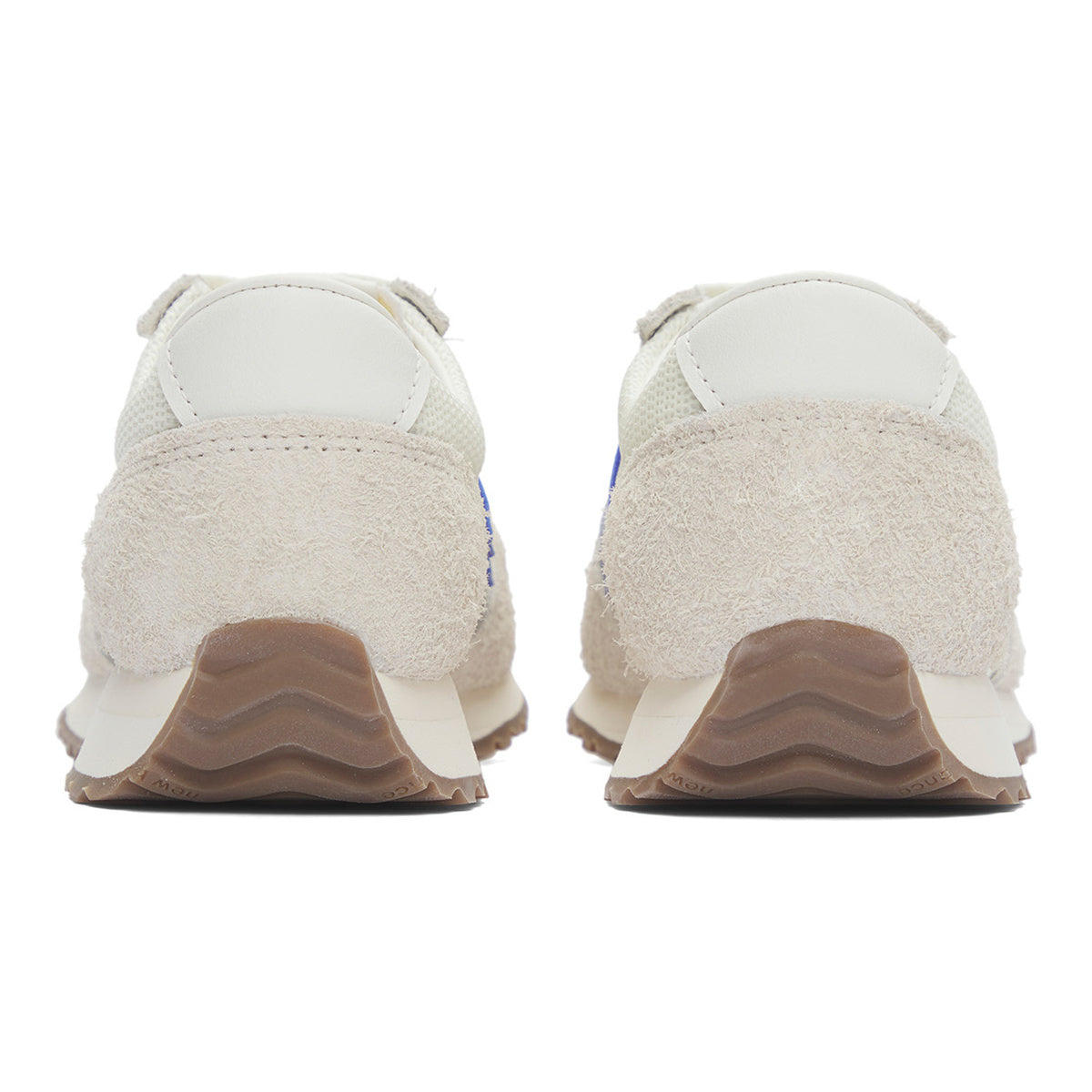 New Balance 471 Unisex Suede Lifestyle Shoes - Off-White/Blue