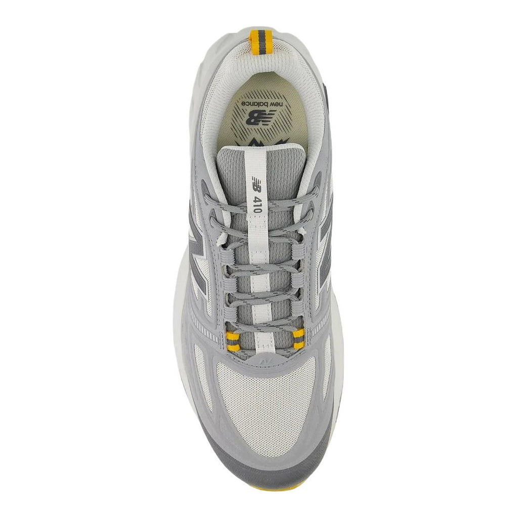 New Balance 410 Unisex Mesh Trail Running Shoes – Grey/Yellow