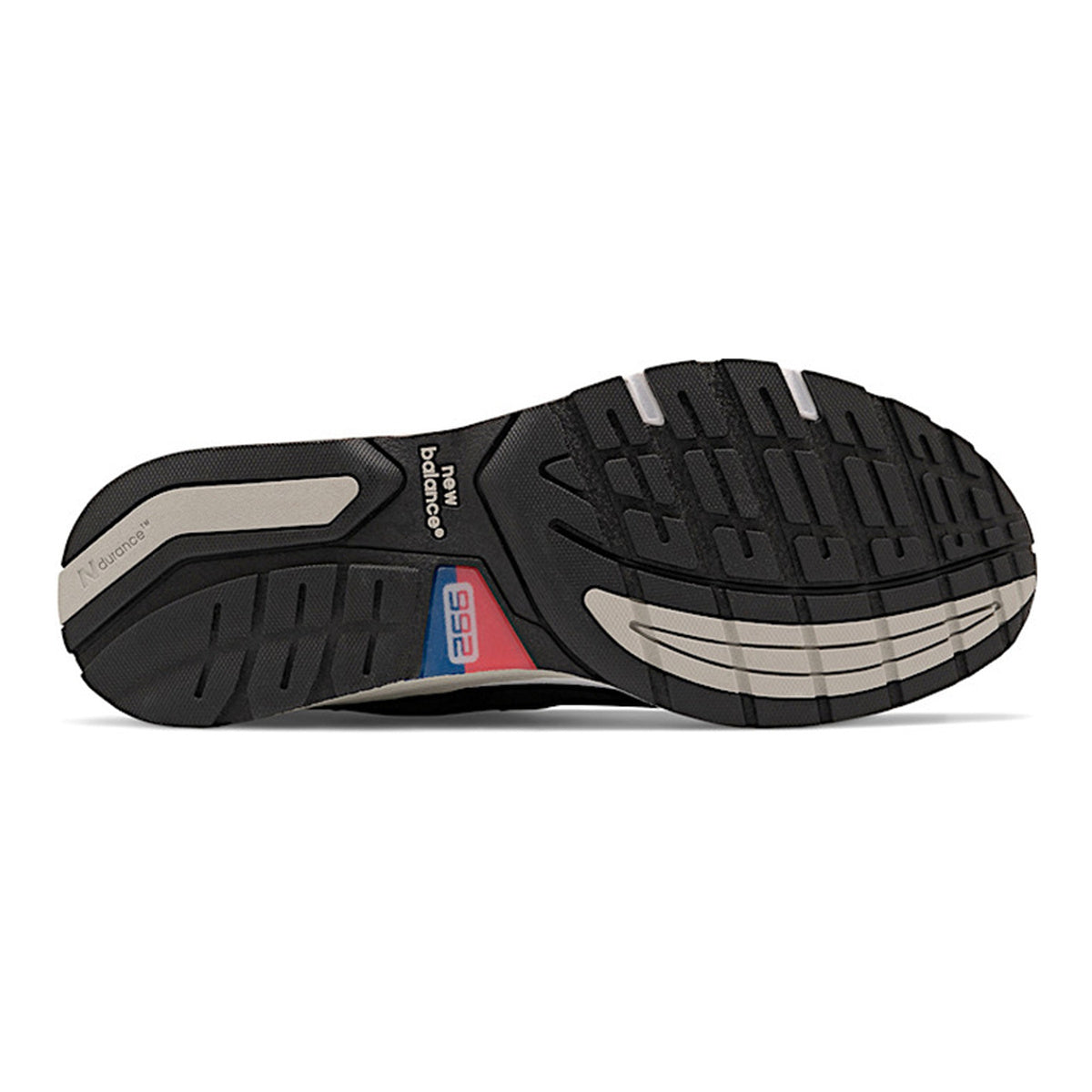 New Balance 992 Unisex Suede Lifestyle Sneakers – Black/Grey