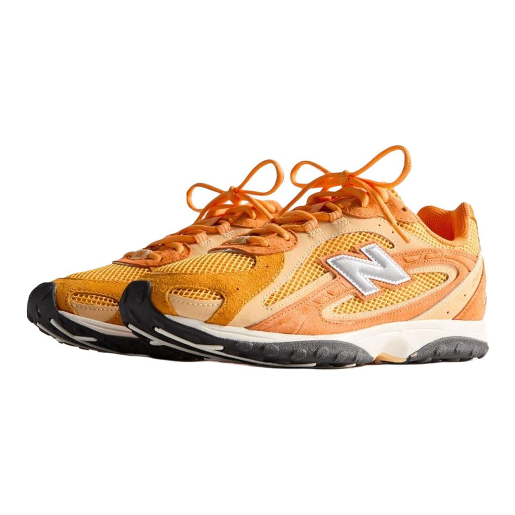 Kith x New Balance 204L Unisex Mesh Lifestyle Sneakers – Apricot/Marigold