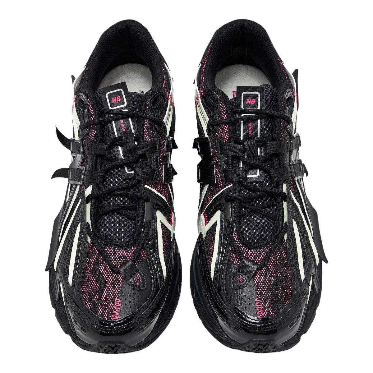 New Balance 1906A Unisex Mesh Lifestyle Running Sneakers – Black/Magenta