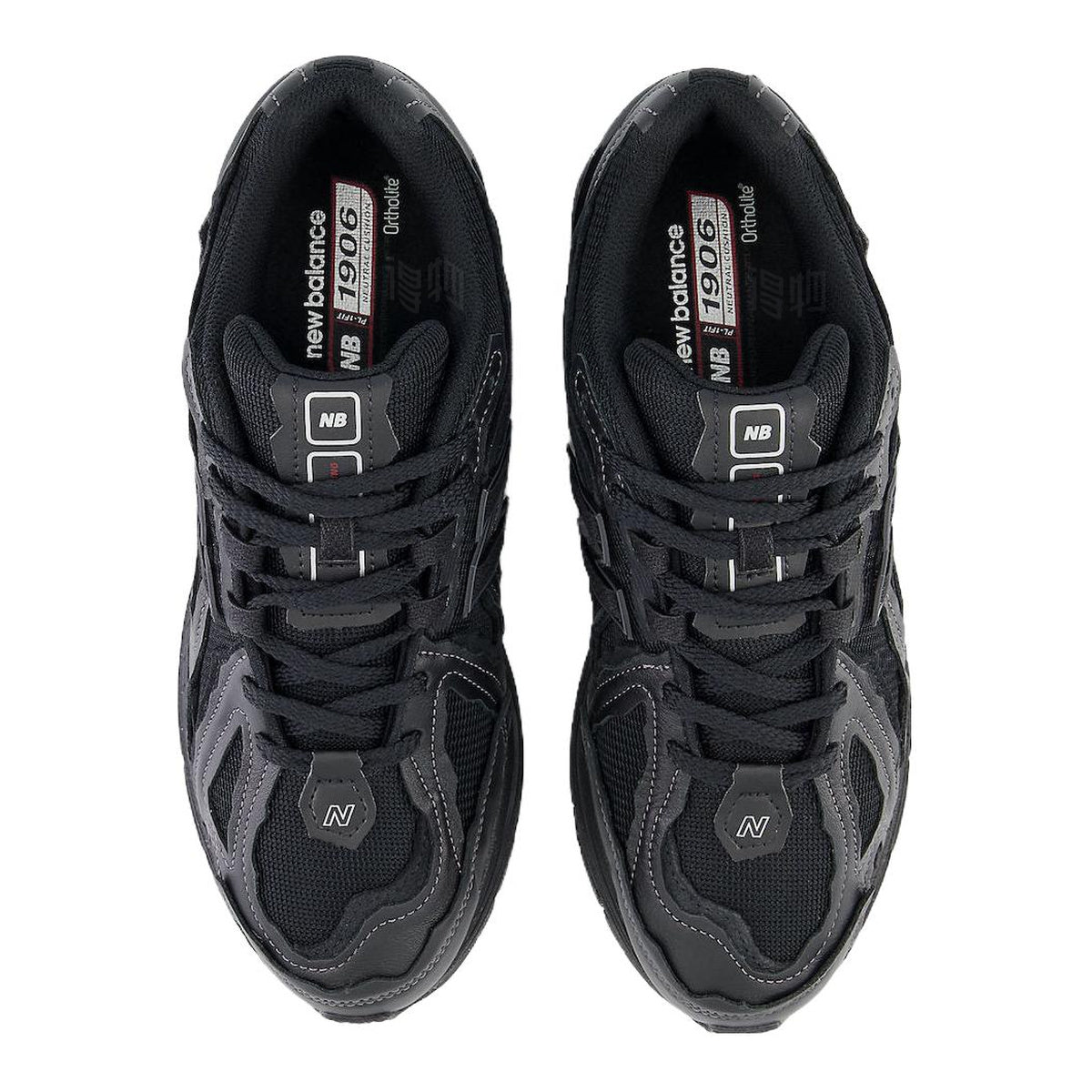 New Balance 1906D Unisex Mesh Lifestyle Running Sneakers – Triple Black
