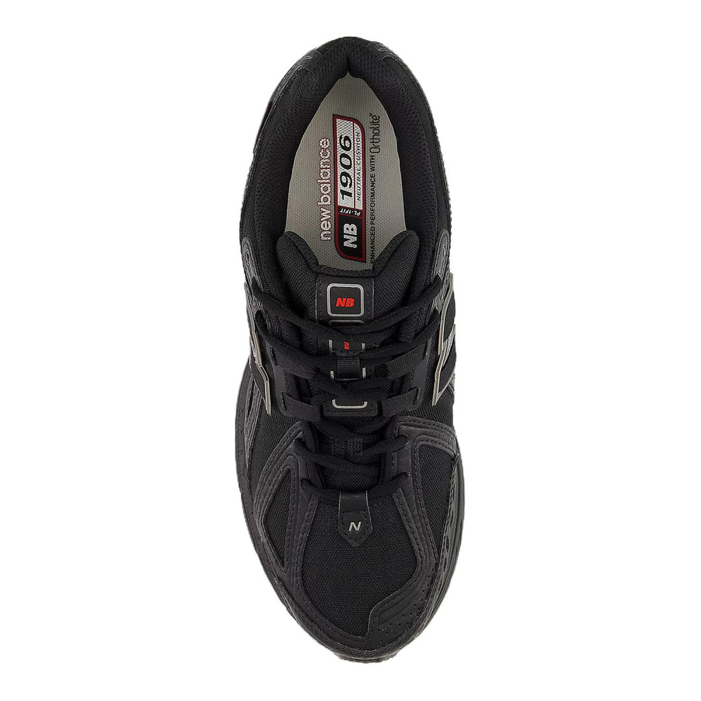 New Balance 1906R Unisex Mesh Lifestyle Running Sneakers – Black/Silver