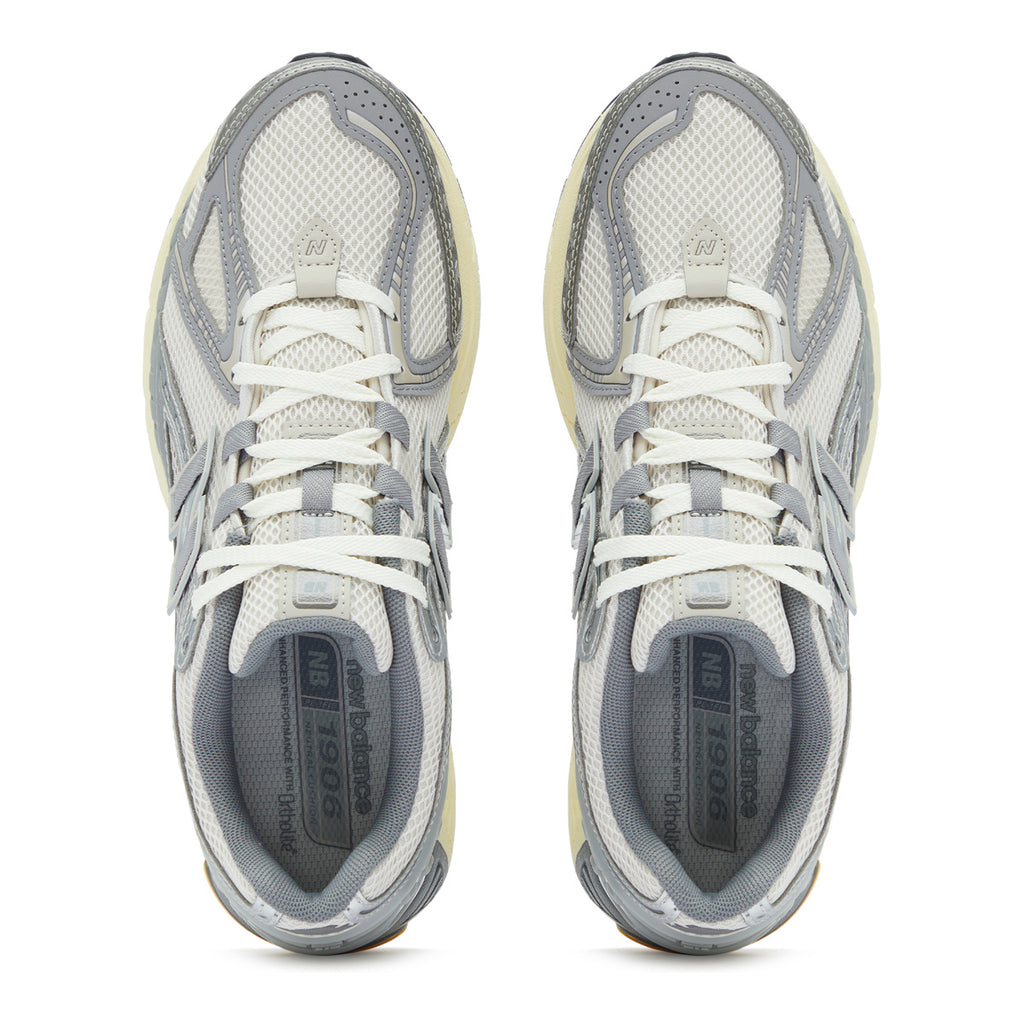 New Balance 1906R Unisex Mesh Lifestyle Running Sneakers – Concrete/Sea Salt