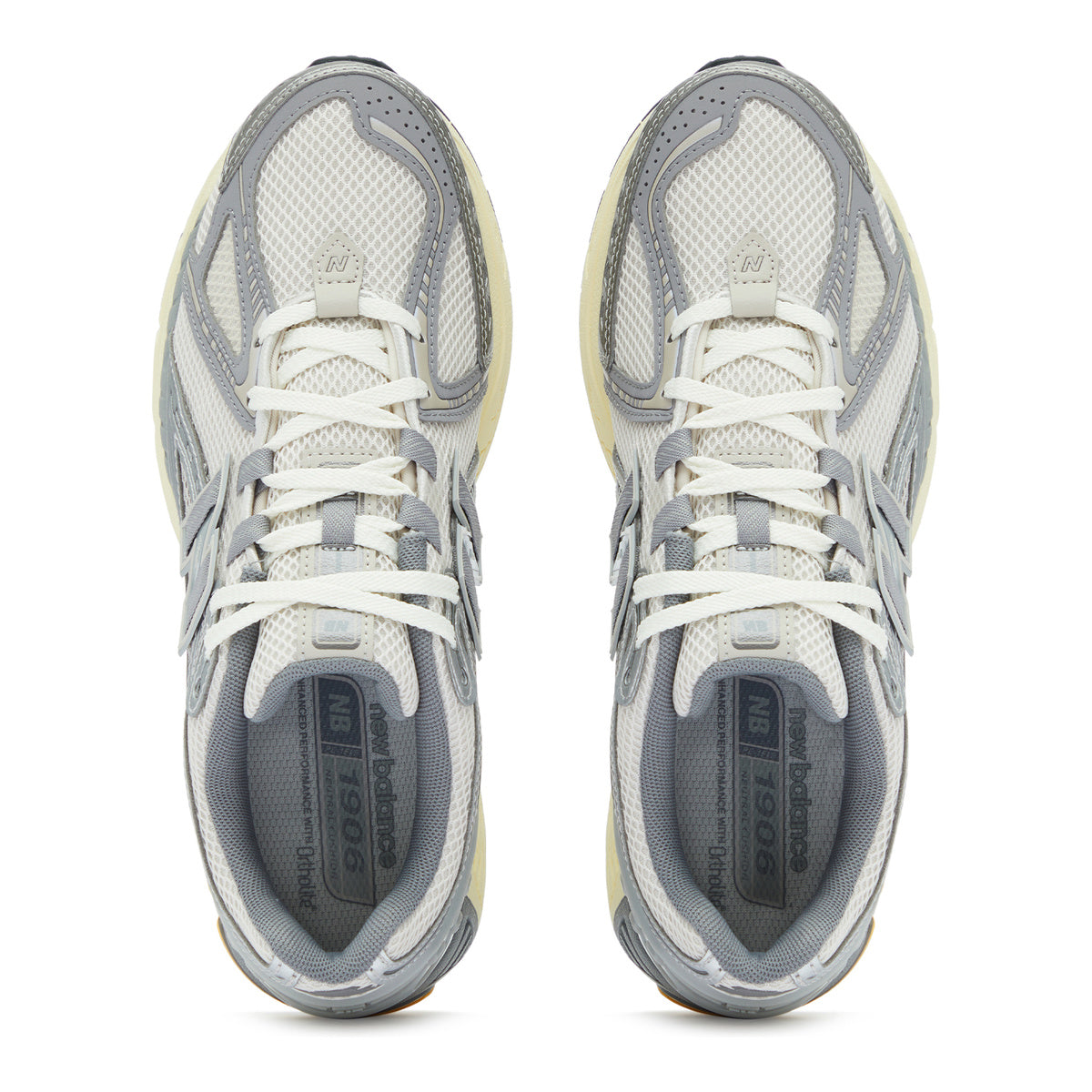 New Balance 1906R Unisex Mesh Lifestyle Running Sneakers – Concrete/Sea Salt