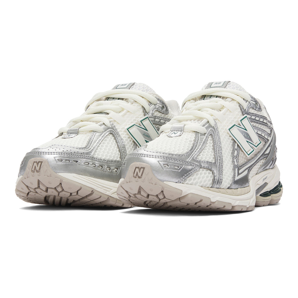 New Balance 1906R Unisex Mesh Lifestyle Running Sneakers – White/Silver/Green