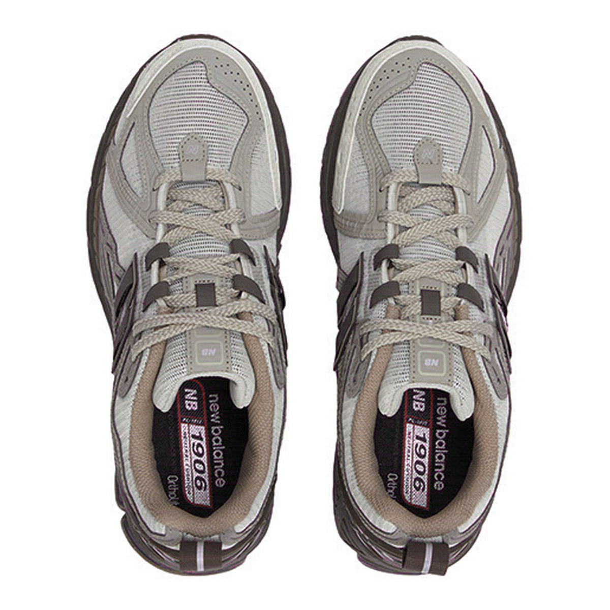New Balance 1906R Unisex Mesh Lifestyle Running Sneakers – Sea Salt/Dark Brown