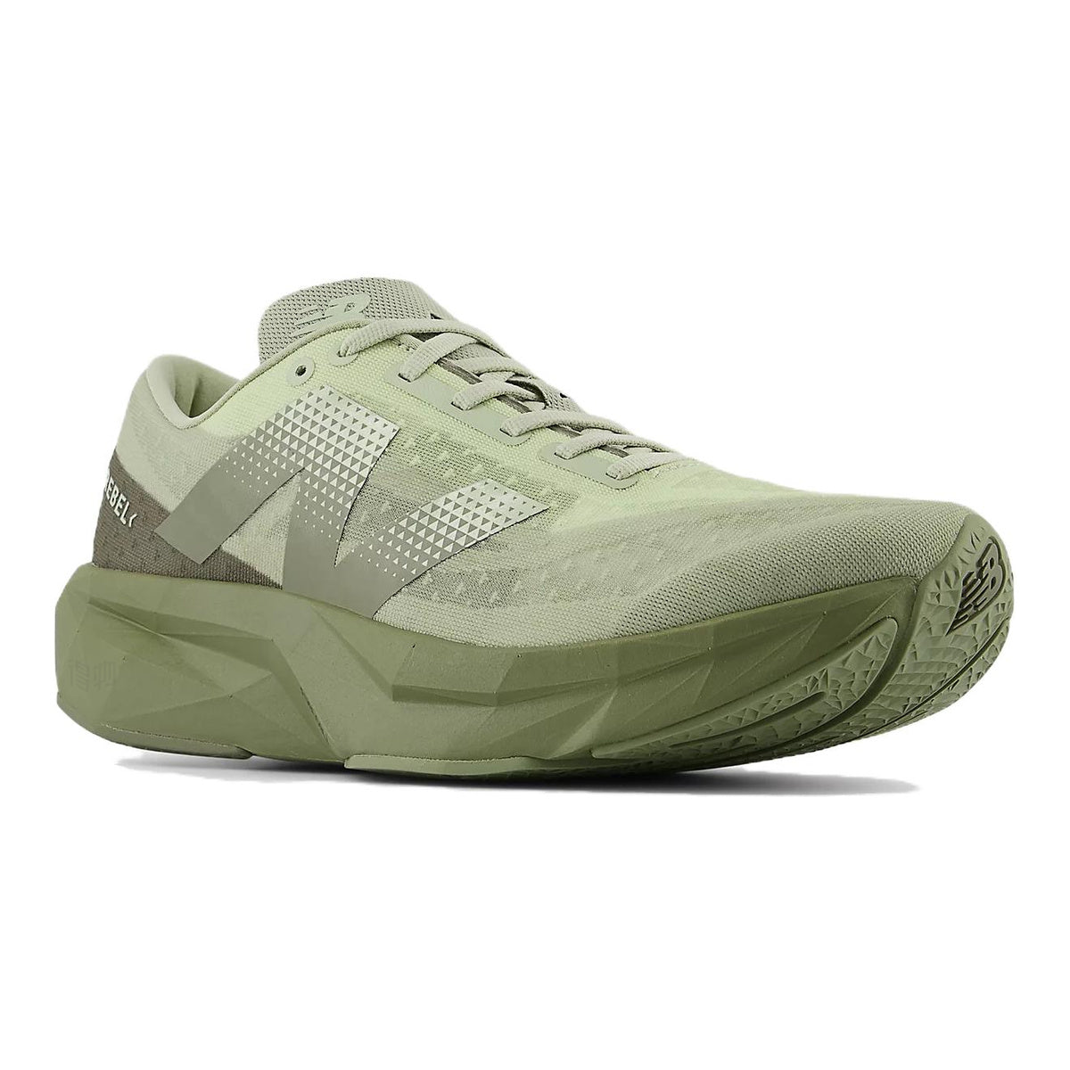 New Balance FuelCell Rebel v4 Unisex Lightweight Running Shoes – Triple Olive