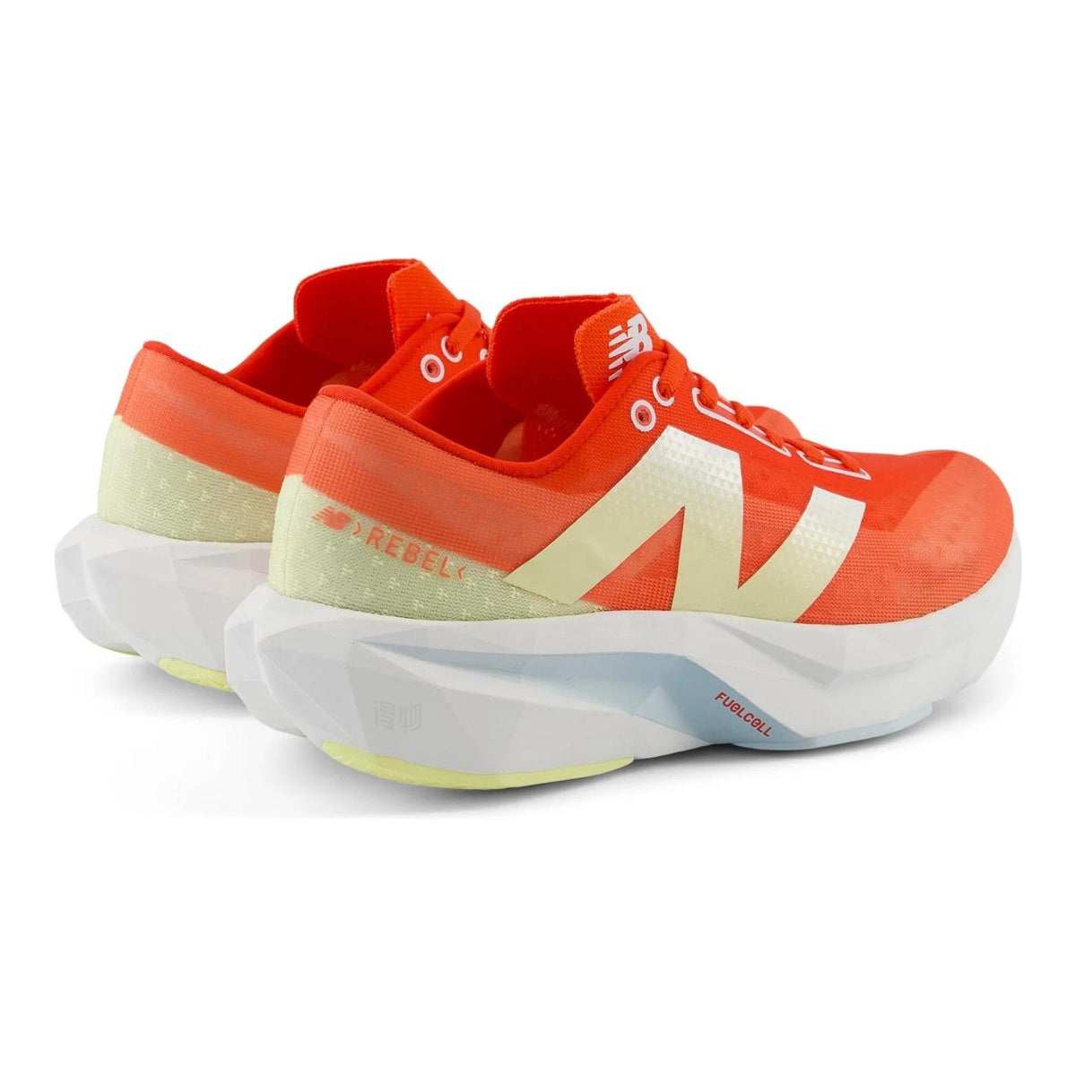 New Balance FuelCell Rebel v4 Unisex Lightweight Running Shoes – Coral/Citron