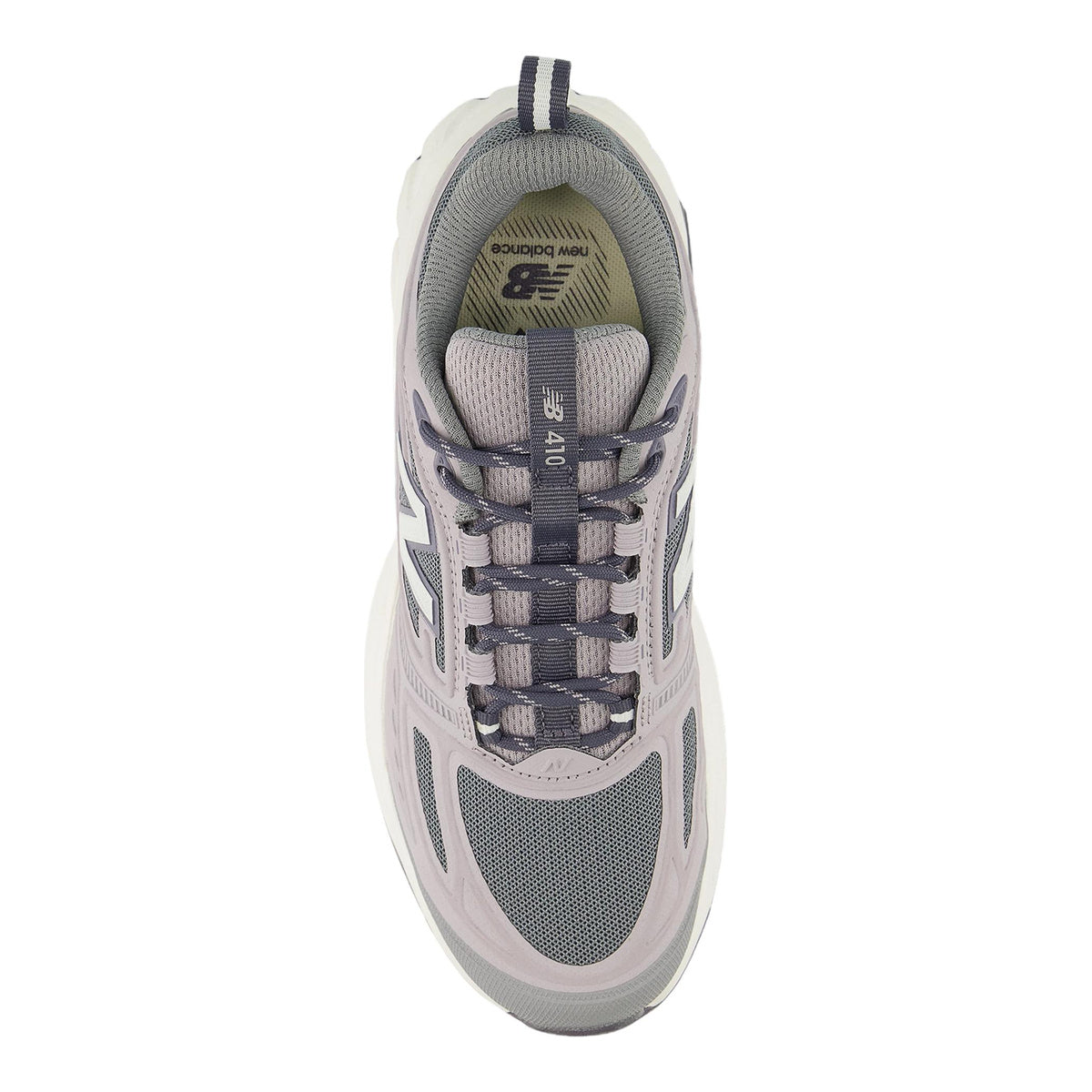 New Balance 410v9 Unisex Mesh Trail Running Shoes – Lilac Grey/Sea Salt