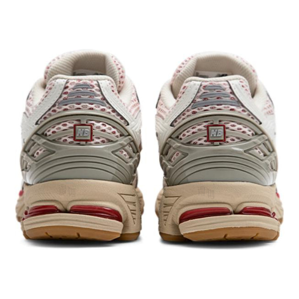 New Balance 1906R Unisex Mesh Lifestyle Running Sneakers – White/Red