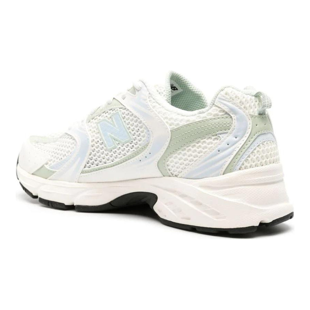 New Balance 530 Unisex Cushioned Lifestyle Running Shoes – White/Green