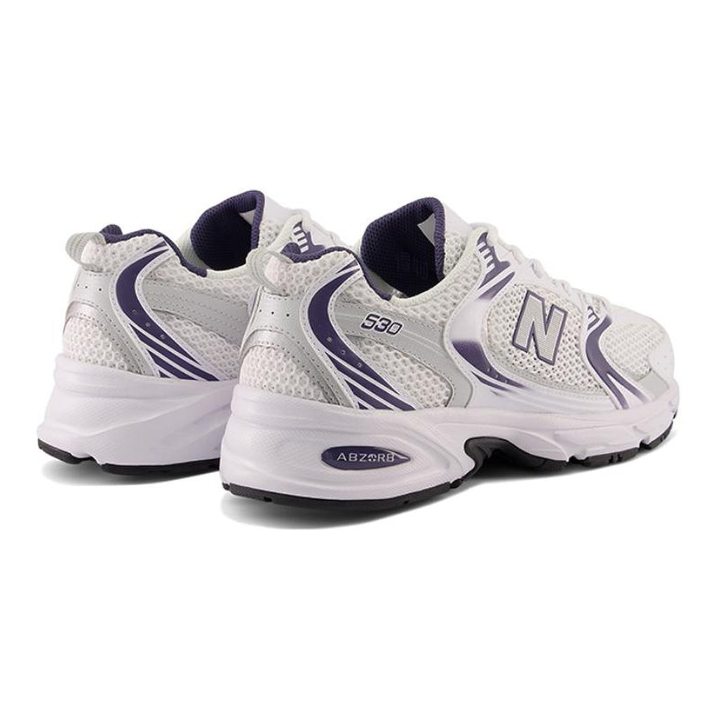 New Balance 530 Unisex Mid-Top Retro Lifestyle Sneakers – White/Grey