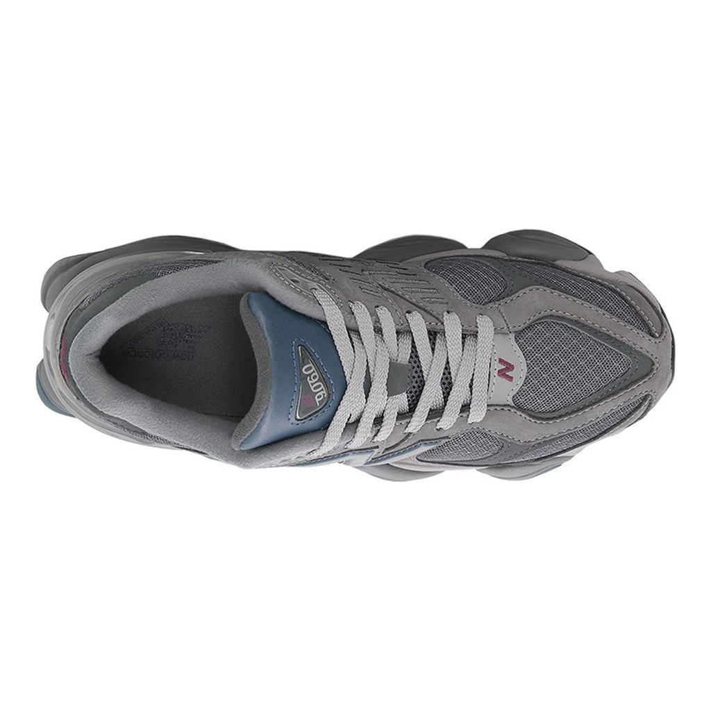 New Balance 9060 Unisex Chunky Suede Lifestyle Sneakers – Charcoal/Navy