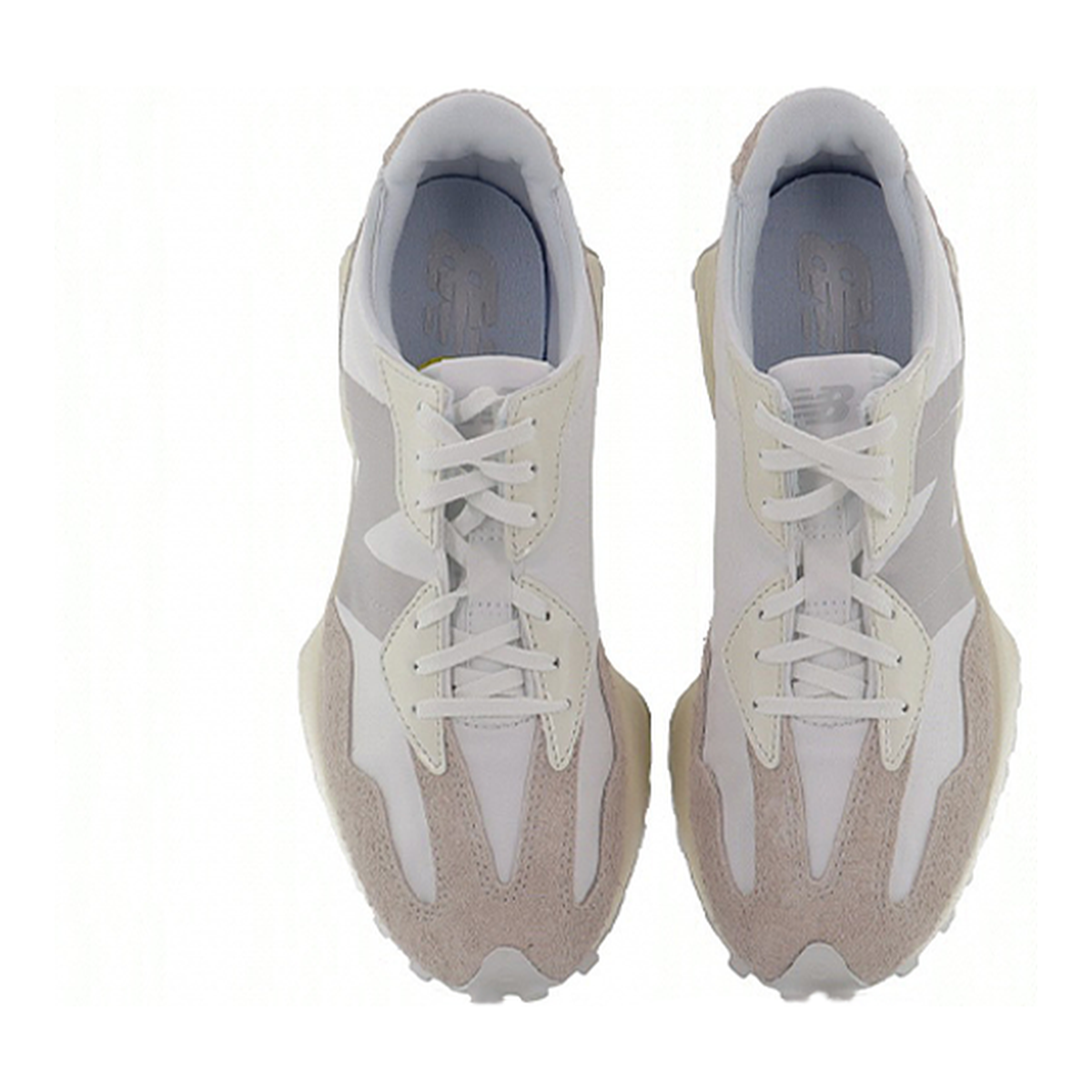 New Balance 327 Unisex Suede Lifestyle Sneakers – Sand/Grey
