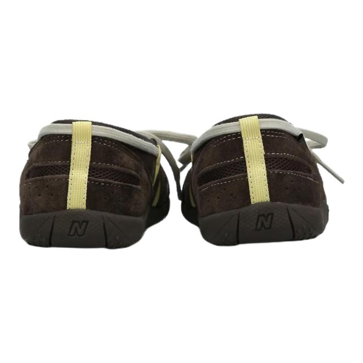 New Balance x SUNLOVE Flat Breeze Unisex Suede Slip-On Flats – Dark Brown/Butter