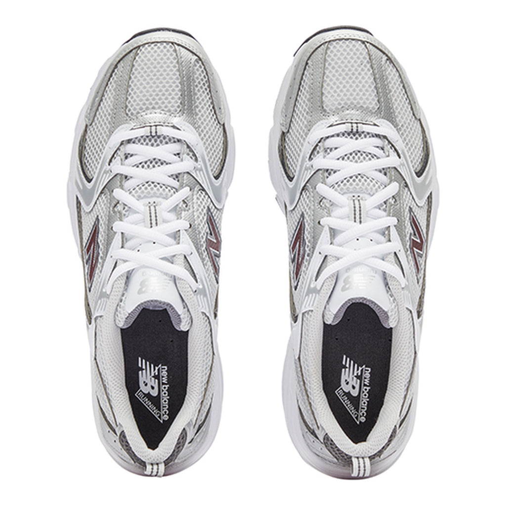 New Balance 530 Unisex Lightweight Retro Running Shoes – White/Red